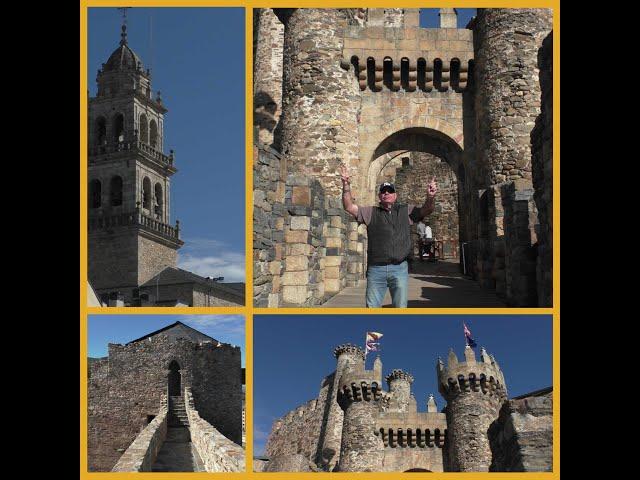 Tour to The Old Castle " Castillo de losTemplarios"  Castle of the Knights  Ponferrada Spain