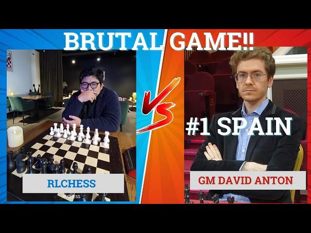 HOW I BEAT NUMBER 1 SPAIN CHESS PLAYER AND 59 WORLD RANKING!!