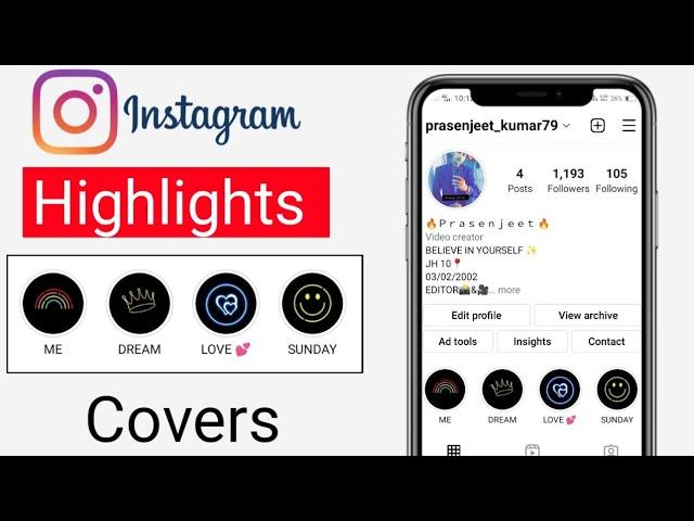 insta highlights cover 2022 | Techi Ashit