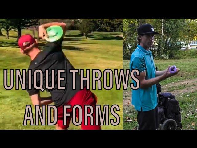 THE MOST UNIQUE THROWS AND FORMS IN DISC GOLF