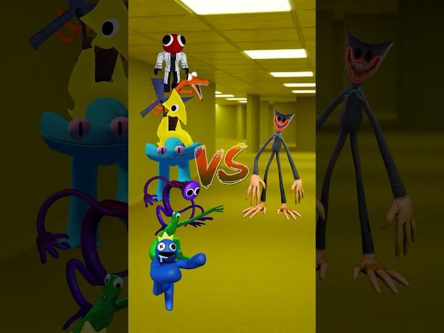 Rainbow Friends VS Nightmare Huggy Wuggy #shorts #rainbowfriends #huggywuggy