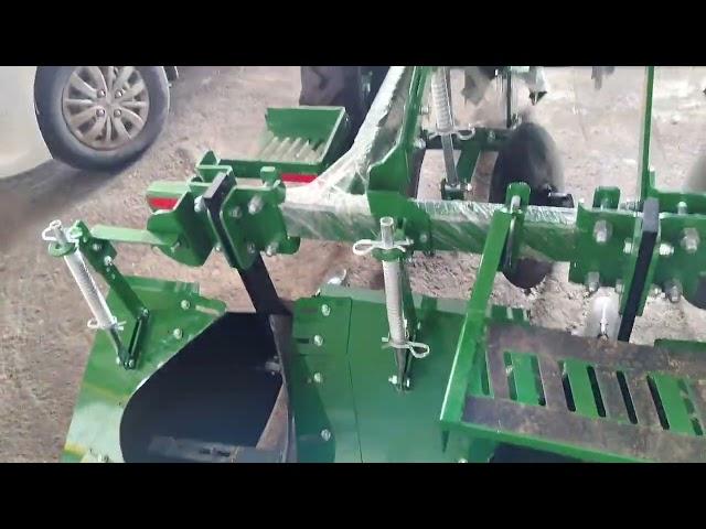 New john Deer green system potato planter