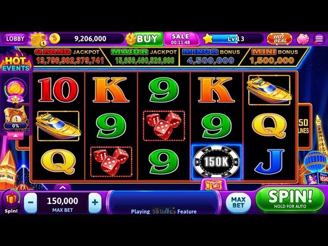 VEGAS CASH FRENZY BİG PASS Vegas Casino Slots Today™️ Machine Jackpot Big Bonus Android  Gameplay