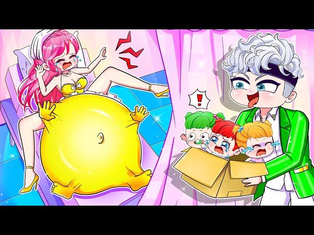 Anna's Triplets Stolen - Sad Pregnancy Story | Gacha Club | Rainbow Z Multiverse