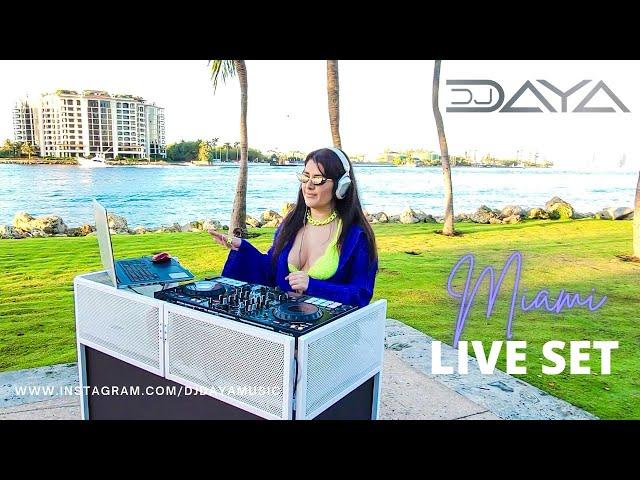 DJ Daya Live Miami Set |  Party Mix - House - Tech House - Latin House