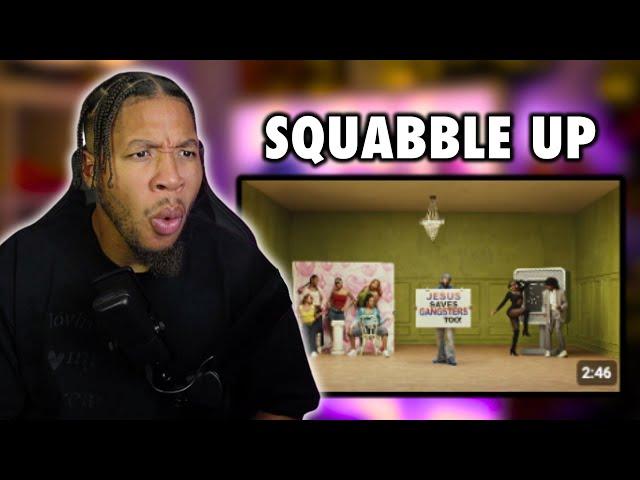 KENDRICK LEAVING BREAD CRUMBS?? KENDRICK LAMAR "SQUABBLE UP" VIDEO (REACTION)