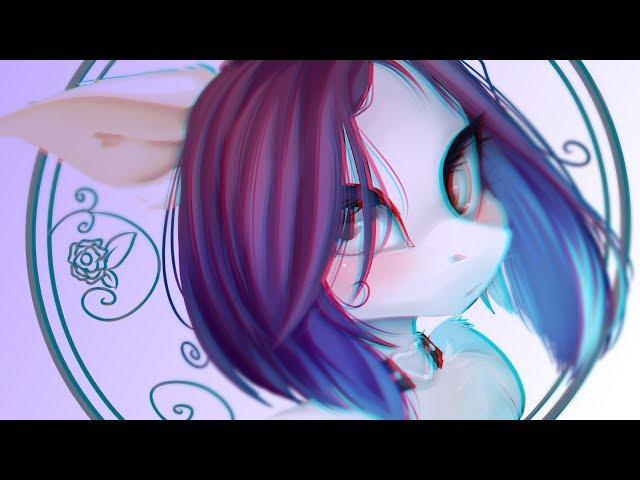 Mlp SpeedPaint [Art trade with Neeomi]