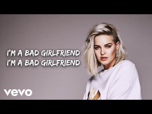 Anne-Marie - Bad Girlfriend (Lyric Video)