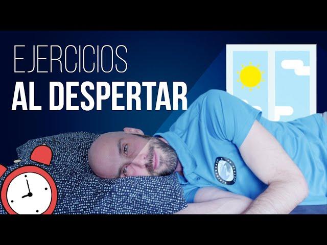  Rutina de EJERCICIOS AL DESPERTAR en la cama, elimina el dolor por las mañanas