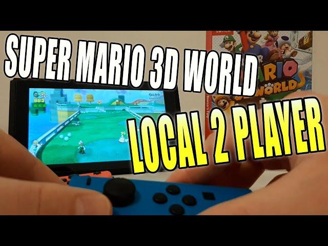 How To Play 2 Player Co-Op In NEW Super Mario 3D World On The Switch