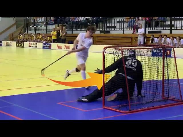 Floorball Zorro penalties - is it possible to save? | Tobias Vermund - Ajer IBK vs Lillestrøm (2020)