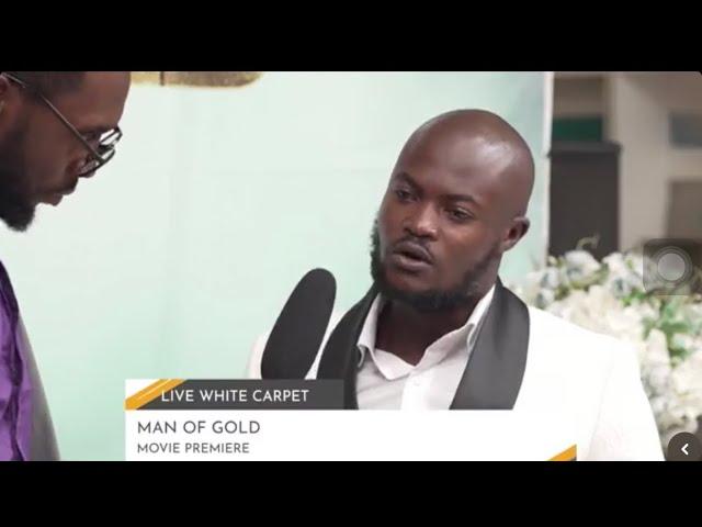 Dixon Mumba Jr at the ‘Man Of Gold’ premiere in (2024)