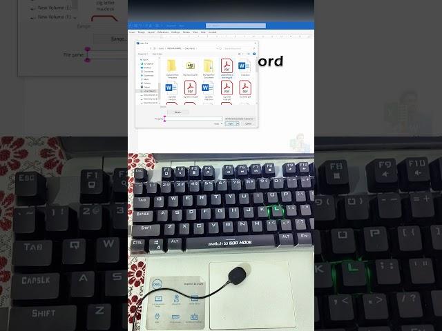 Open Any PDF in MS Word with Just One Shortcut – It’s a Game-Changer! #officehacks #word #trick #tip