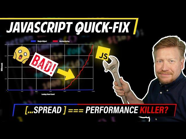 Is JavaScript Spread a Performance Killer? Quick Fix