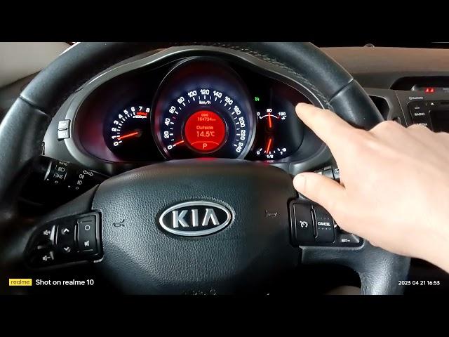 Kia sportege 3 Круиз контроль включение Киа Спортейдж