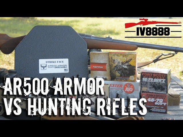 AR500 Armor vs Hunting Rifles