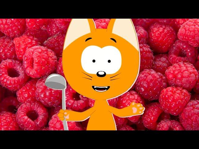 Yummy Food | Meow Meow Kitty Nursery rhymes and kids songs