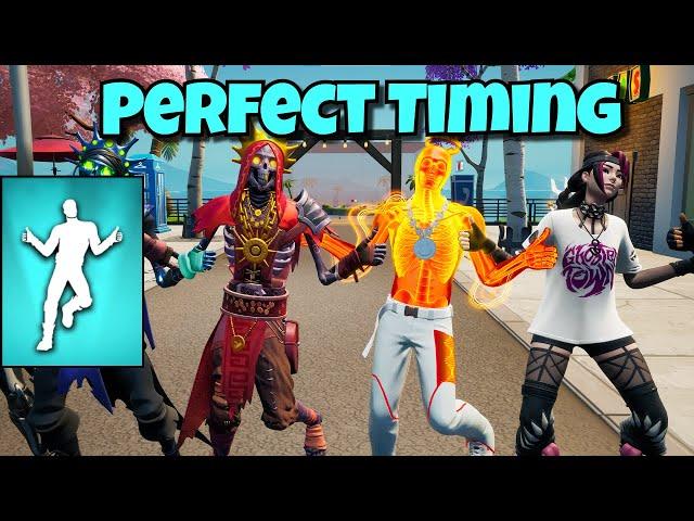 Fortnite Perfect Timing - Boney Bounce Emote  (Imagine Dragons - Bones)