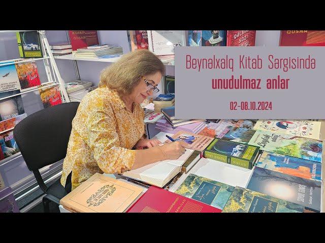 Beynəlxalq Kitab Sərgisində unudulmaz anlar