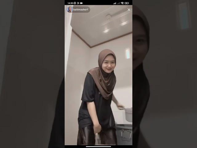 Baitimasher1 live mandi tanpa bh #trending #viral #tiktok #bigo