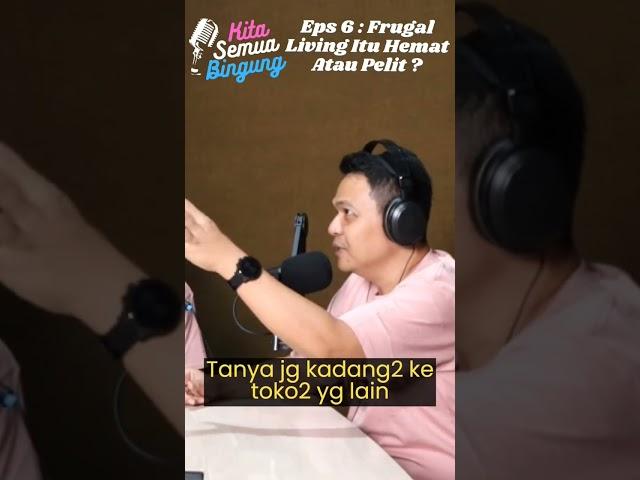 Apa2 ditawar, semua2 cari yang murah. Bapak sebenarnya frugal living atau pelit ?