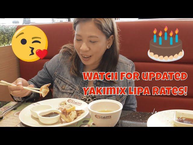 BIRTHDAY NI MISIS VLOG! Yakimix Lipa (with updated rates) and More! (#saturJayzar vlog 007)