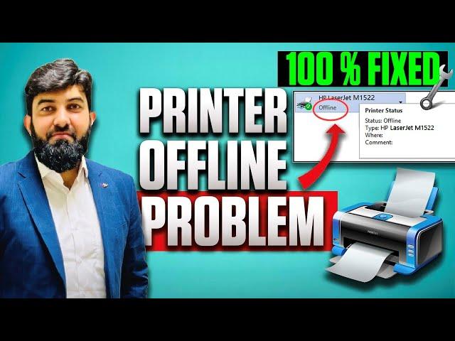 How to Fix Printer Offline Issue in Windows 11/10/8/7!