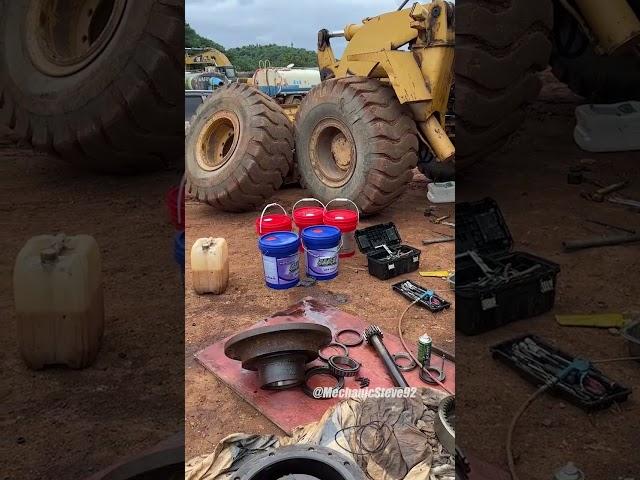 Loader Wheel Maintenance .