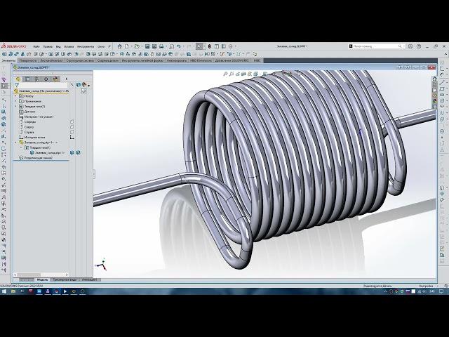 Solidworks извлечение длины траектории