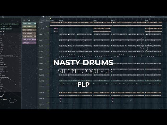 HOW TO MAKE A BOUNCY DRILL BEAT  | SILENT COOK-UP (FLP)