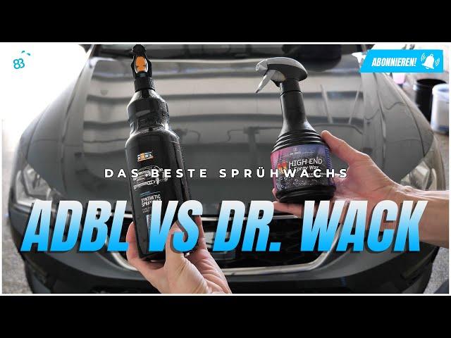 Bestes Sprühwachs 2022: Dr. Wack Spray Wax vs ADBL Synthetic Spray Wax