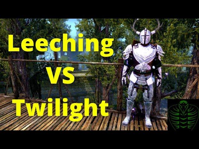 Crimson Twilight VS Leeching Plate!!! Which is better!?! - Elder Scrolls Online Tutorial