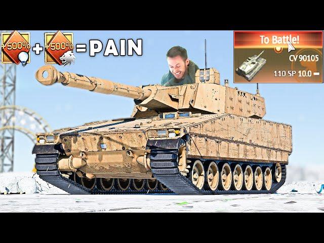 Sweden's Most BROKEN Tank: CV 90105 GRIND Experience