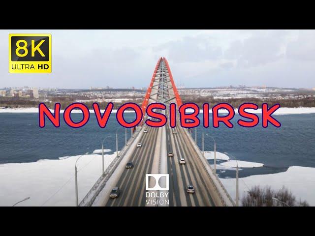 Novosibirsk, Russia  in 8K ULTRA HD HDR Dolby Vision™ Drone Footage