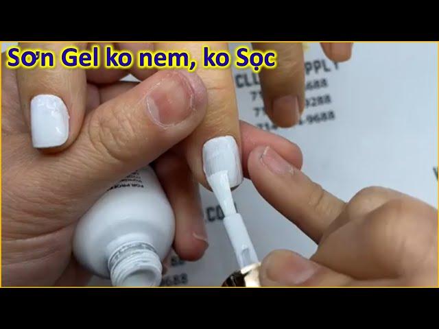 Cách Sơn Gel Ko bị Lem, dễ kiếm tiền | Christine Lam