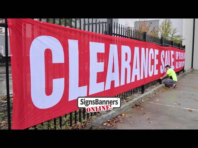 SALE banner signs by Signs Banners Online