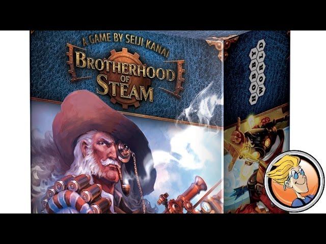 Brotherhood of Steam — game overview at SPIEL 2016 by Hobby World