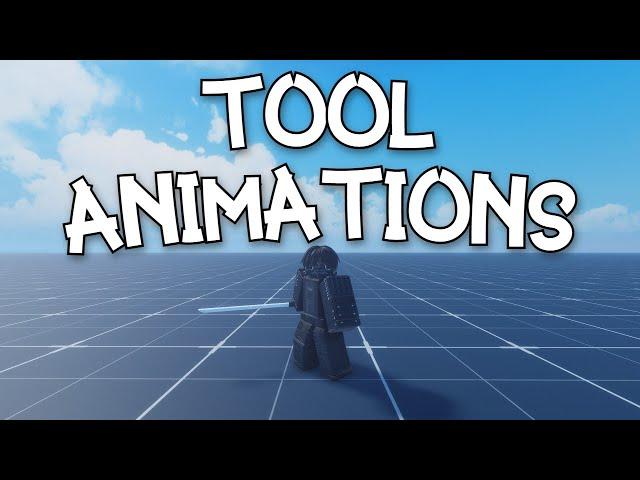 How To Add Custom Tool Animations [Roblox Studio]