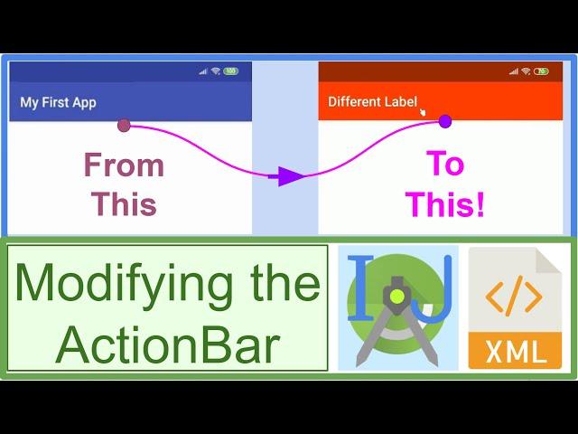 How to Modify the Android ActionBar/ToolBar