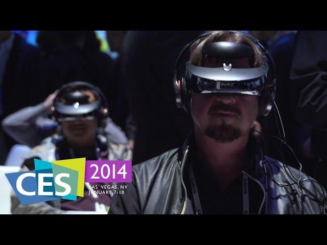 Oculus Rift vs. Sony's HMZ-T3Q - CES 2014