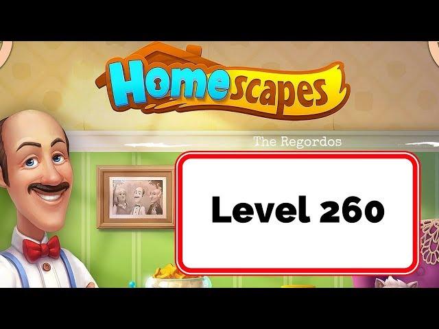 Homescapes Level 260 - No Boosters