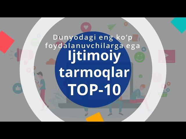 TOP 10 ijtimoiy tarmoqlar