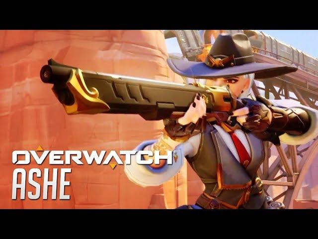 Ashe Official Hero Reveal Trailer - OVERWATCH | BlizzCon 2018