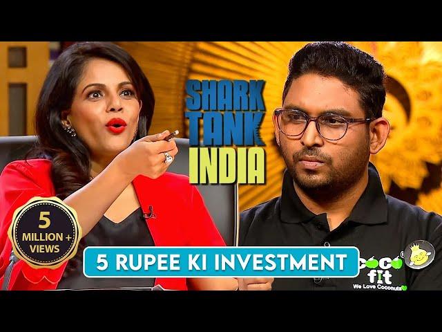 Pehli baar Shark Tank par hui 5 Rupee investment ki maang! | Cocofit | Full Pitch | Shark Tank India