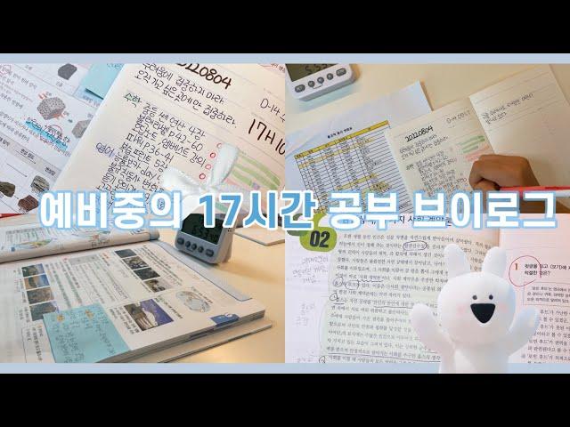 예비중의 17시간 공부 브이로그  연세대 의예과 29학번 목표  [공부자극 / 10년생 공부브이로그 / 공부타임랩스 / 갓생 브이로그 /  스터디브이로그 / 최공시 달성 ]