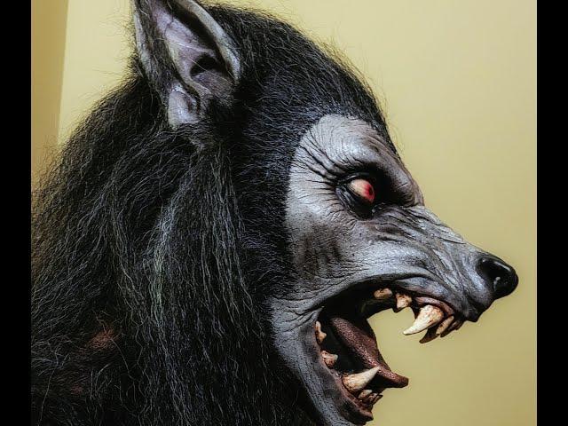 Ghoulish Prodcutions Black Moon Werewolf Mask