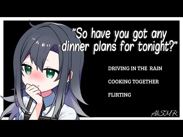 Flirty co-worker gives you a ride home [F4A] [Co-workers to Lovers] {Girlfriend ASMR}