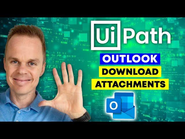 UiPath | How to Download Attachments from Outlook and save them dynamically | Tutorial