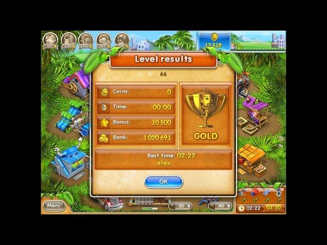 Farm Frenzy 3 only GOLD (level 66) playthrough Веселая ферма 3 (уровень 66) Золото