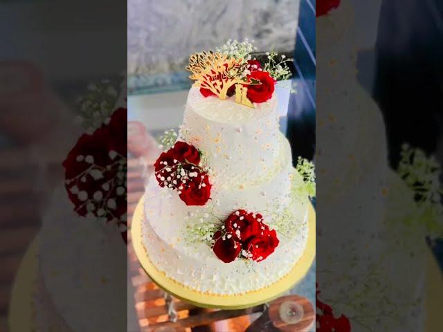 wedding cake white vencho
